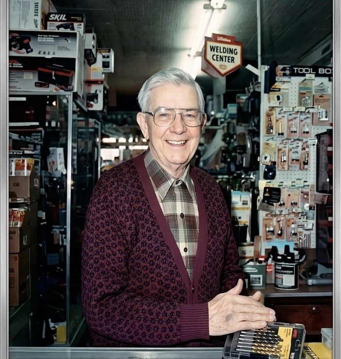 John D. Anderson, Jr, original owner of Center Hardware