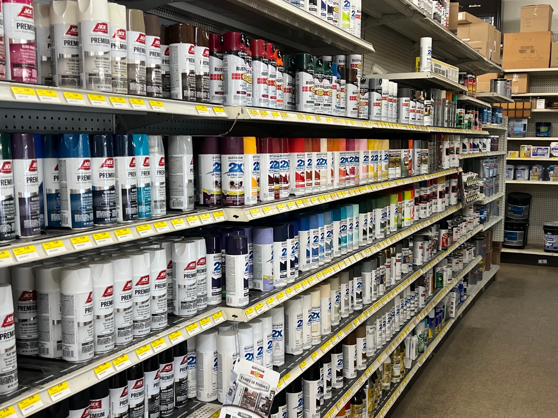 Inside Center Hardware